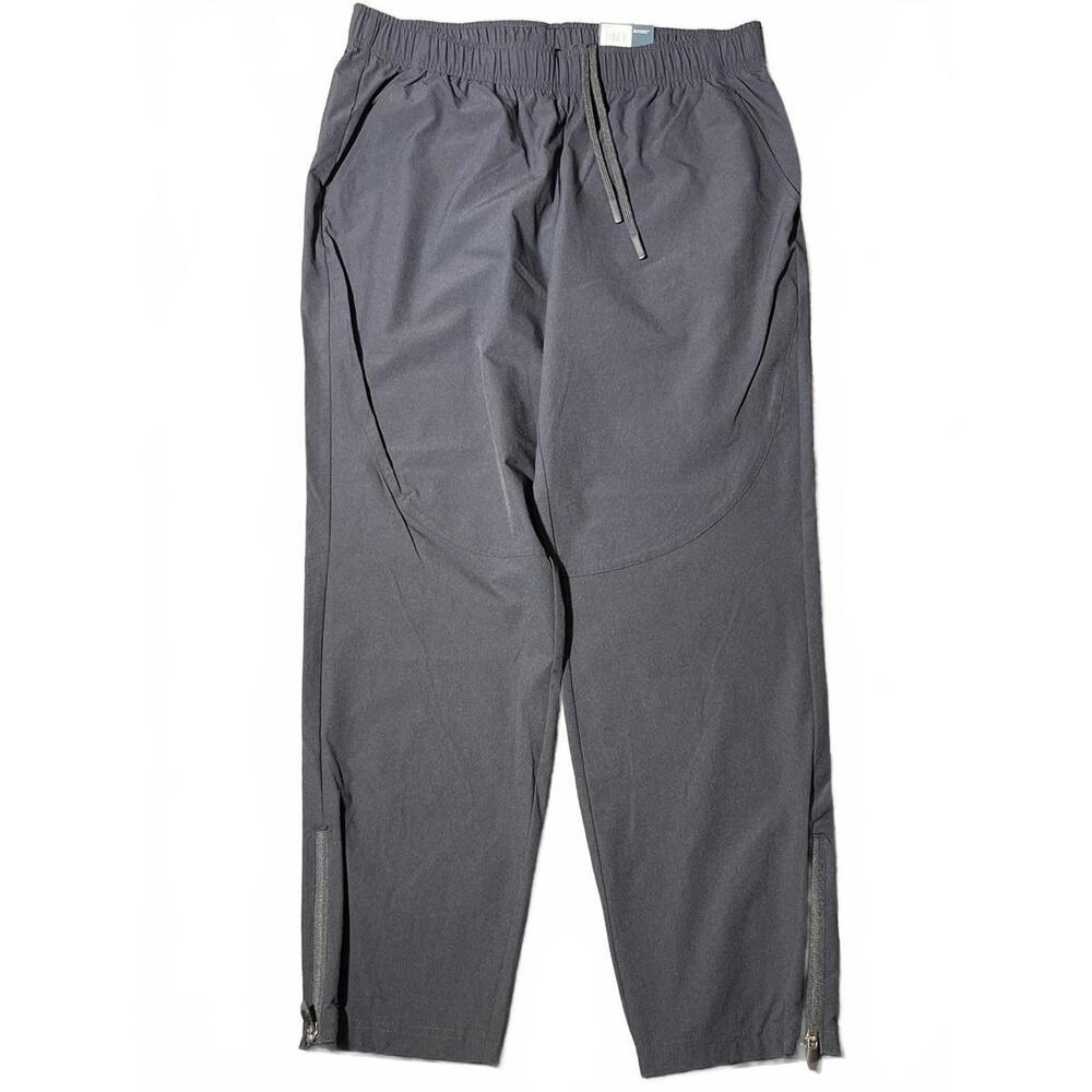 NEW Tek Gear Black Men's Performance Pants Elastic Waist- Size Large (W34 L28.5)